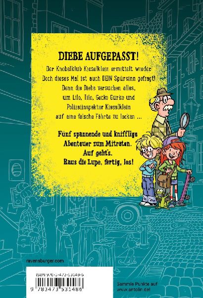 Schnapp den Dieb! Spannende Rätselkrimis zum Mitraten