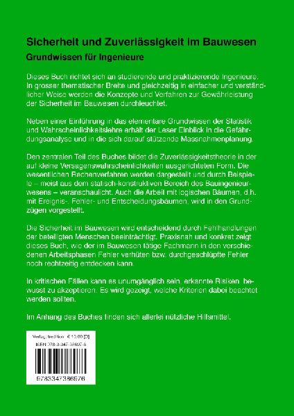 Sicherheit und Zuverlässigkeit im Bauwesen