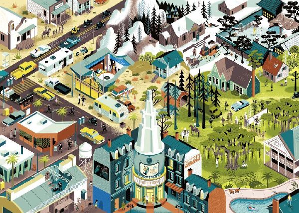 Tarantino Films Puzzle 1000 Teile