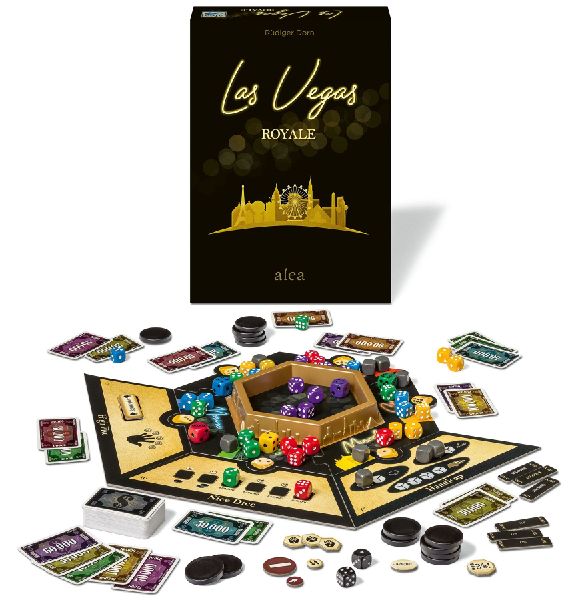 Ravensburger 26918 - Las Vegas, Strategiespiel für 2-5 Spieler, Alea Spiele, Würfelspiel ab 10 Jahren, Casino Fans