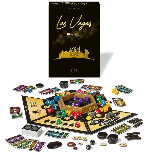 Ravensburger 26918 - Las Vegas, Strategiespiel für 2-5 Spieler, Alea Spiele, Würfelspiel ab 10 Jahren, Casino Fans
