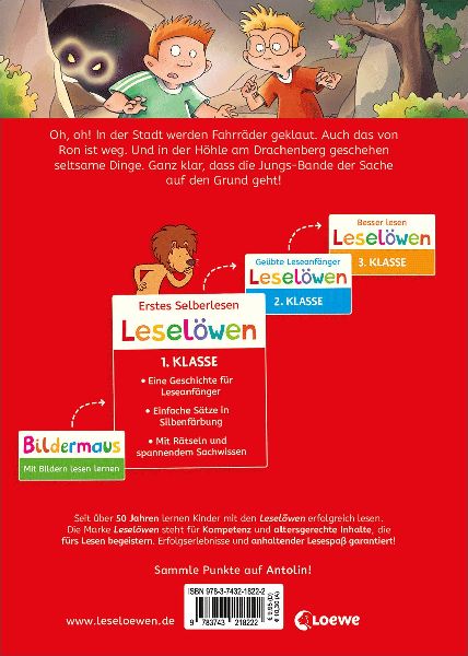 Leselöwen 1. Klasse - Die Jungs-Bande auf Spurensuche