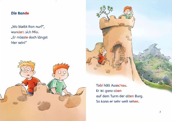 Leselöwen 1. Klasse - Die Jungs-Bande auf Spurensuche
