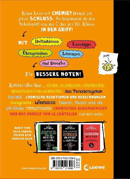 Big Fat Notebook - Alles, was du für Chemie brauchst