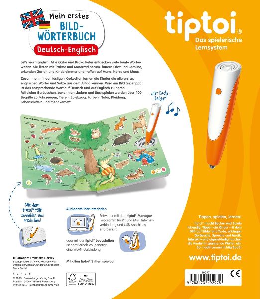 tiptoi® - Mein erstes Bild-Wörterbuch Deutsch-Englisch