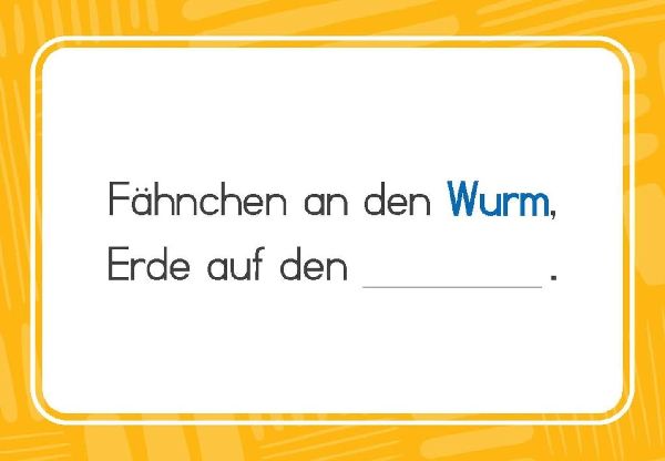 Mütze in den Topf, Nudeln auf den ...