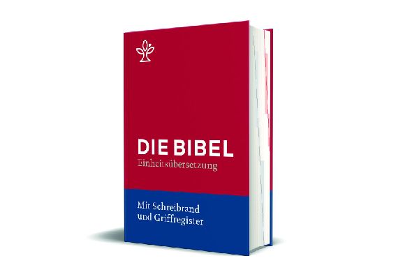 Bibel mit Schreibrand (Roter Einband)