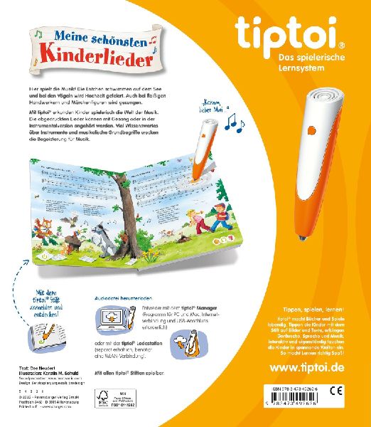 tiptoi® Meine schönsten Kinderlieder