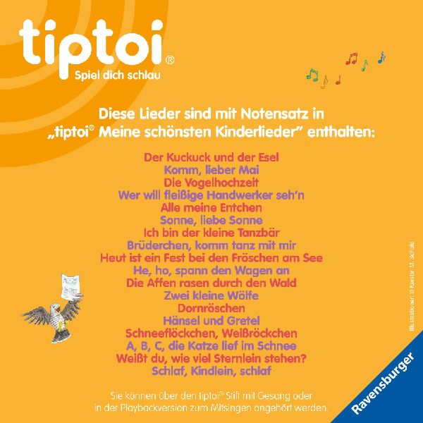 tiptoi® Meine schönsten Kinderlieder