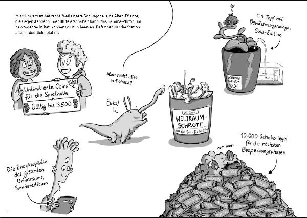 Die Weltraumschule (Band 2) - Ein schleimiger Spion