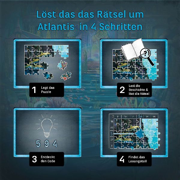 EXIT® - Das Puzzle: Der Schlüssel von Atlantis