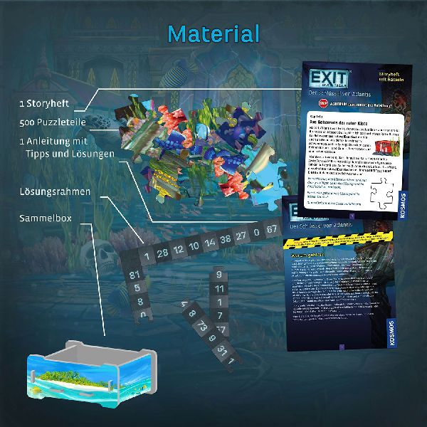 EXIT® - Das Puzzle: Der Schlüssel von Atlantis