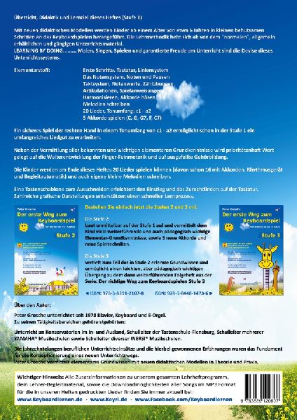 Der erste Weg zum Keyboardspiel (Stufe 1)