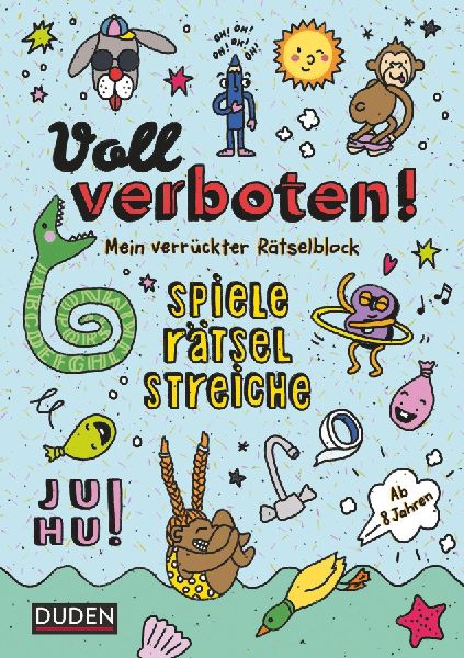 Voll verboten! Mein verrückter Rätselblock 1 - Ab 8 Jahren