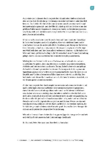 Medical Cooking: Antientzündliche Ernährung