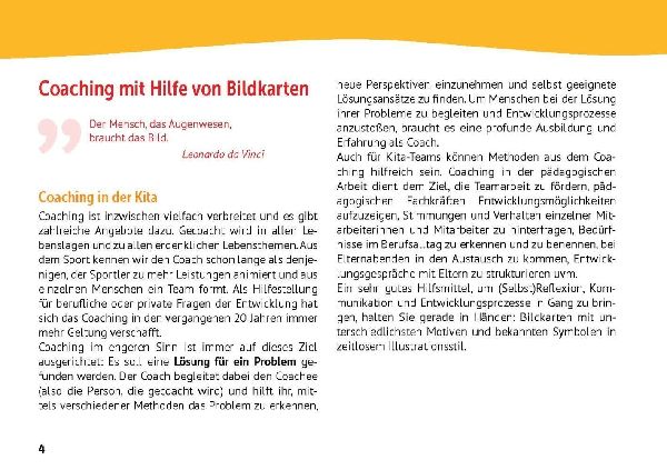 Coaching-Karten für Kita-Teams