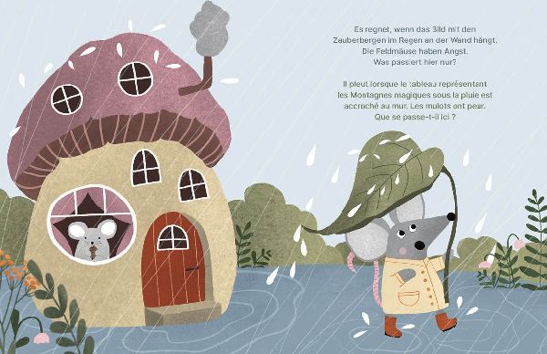 Der Igel, der das Wetter malte - Le hérisson qui peignait le temps