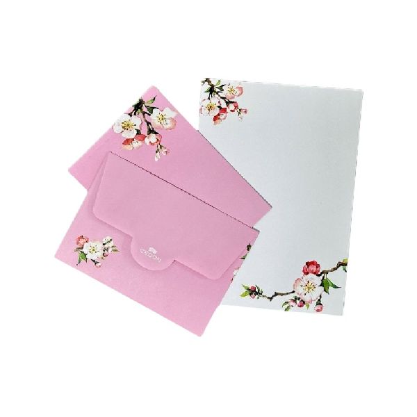Briefpapier Set Kirschblüte