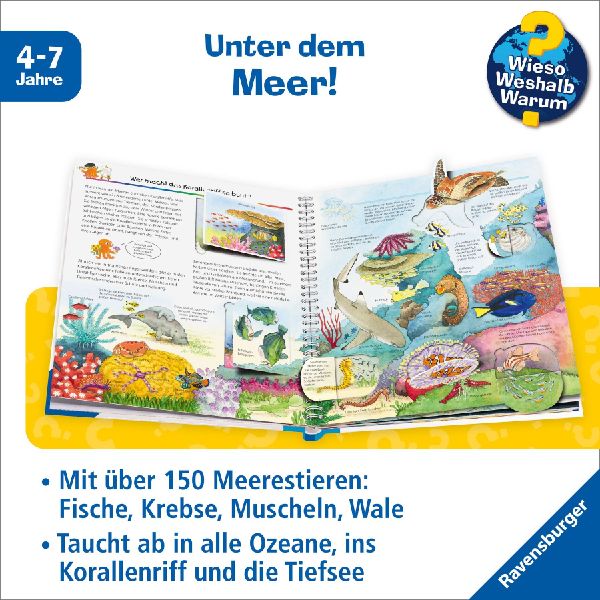 Wieso? Weshalb? Warum?, Band 27: Wir entdecken Meerestiere