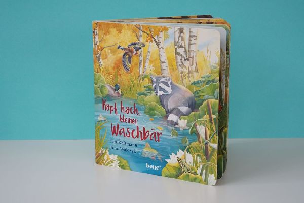 Kopf hoch, kleiner Waschbär - ein Bilderbuch für Kinder ab 2 Jahren