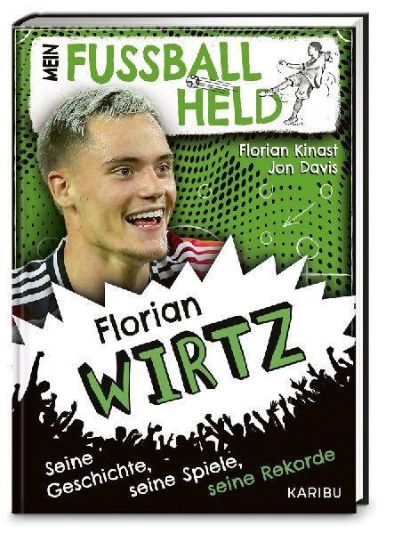Mein Fußballheld Florian Wirtz - Seine Geschichte, seine Spiele, seine Rekorde
