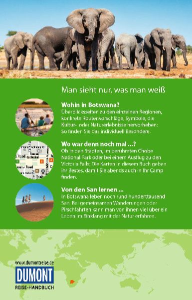 DUMONT Reise-Handbuch Reiseführer Botswana