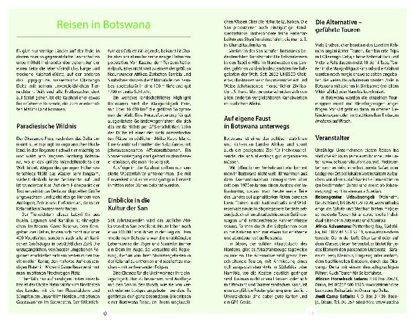 DUMONT Reise-Handbuch Reiseführer Botswana