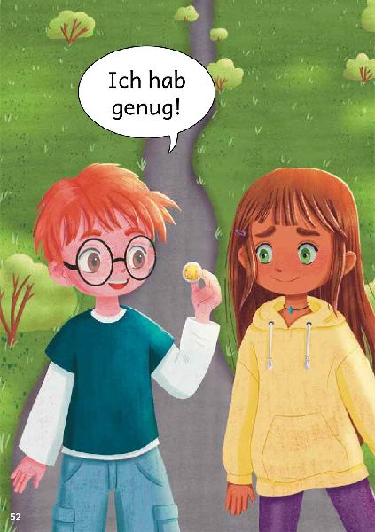 Lesen mit Ella und Tim - Die Rettung: Erstlesebuch für Kinder mit einfachen Worten und Bildern