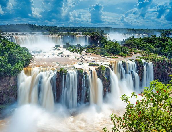 Wasserfälle von Iguazu, Brasilien. Puzzle 2000 Teile