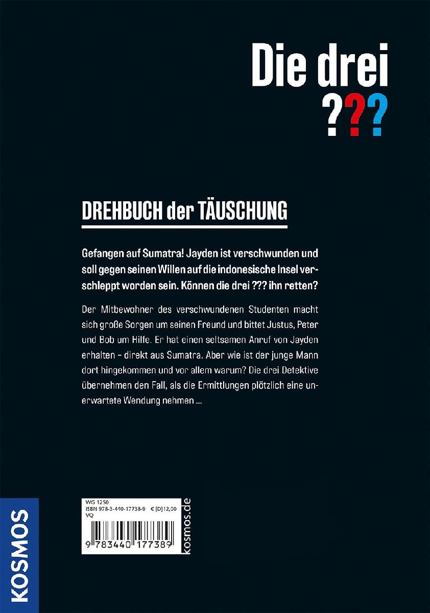 Die drei ??? Drehbuch der Täuschung