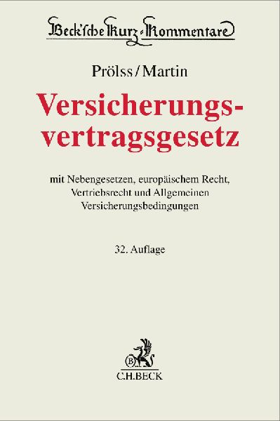 Versicherungsvertragsgesetz. VVG