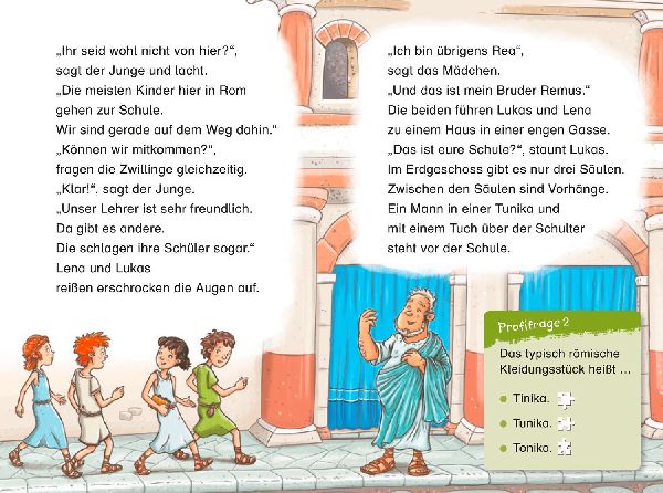 Duden Leseprofi - Ein Schultag im alten Rom