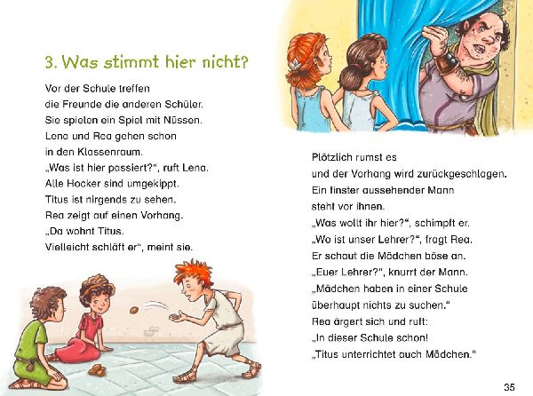 Duden Leseprofi - Ein Schultag im alten Rom