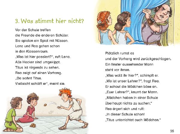 Duden Leseprofi - Ein Schultag im alten Rom