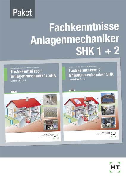 Paketangebot Fachkenntnisse Anlagenmechaniker SHK 1 + 2