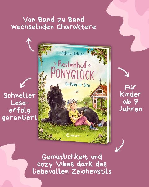 Reiterhof Ponyglück (Band 1) - Ein Pony für Sina