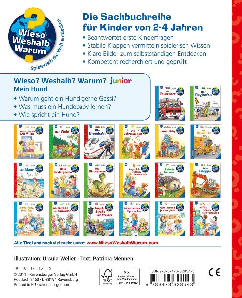 Wieso? Weshalb? Warum? junior, Band 41: Mein Hund