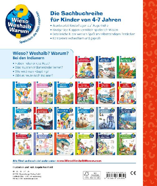Wieso? Weshalb? Warum?, Band 18: Bei den Indianern