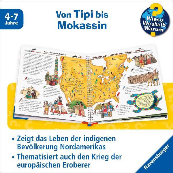 Wieso? Weshalb? Warum?, Band 18: Bei den Indianern