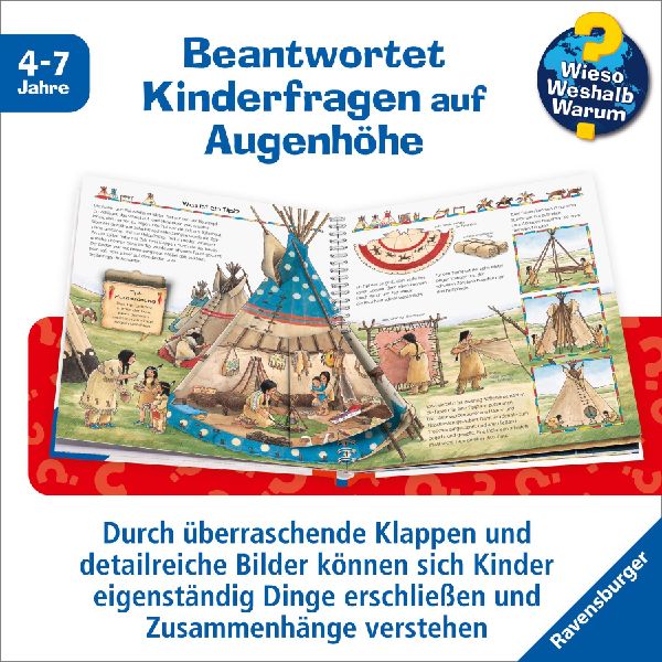 Wieso? Weshalb? Warum?, Band 18: Bei den Indianern
