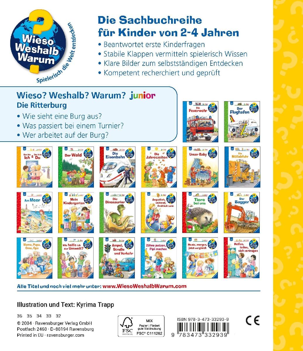 Wieso? Weshalb? Warum? junior, Band 4: Die Ritterburg