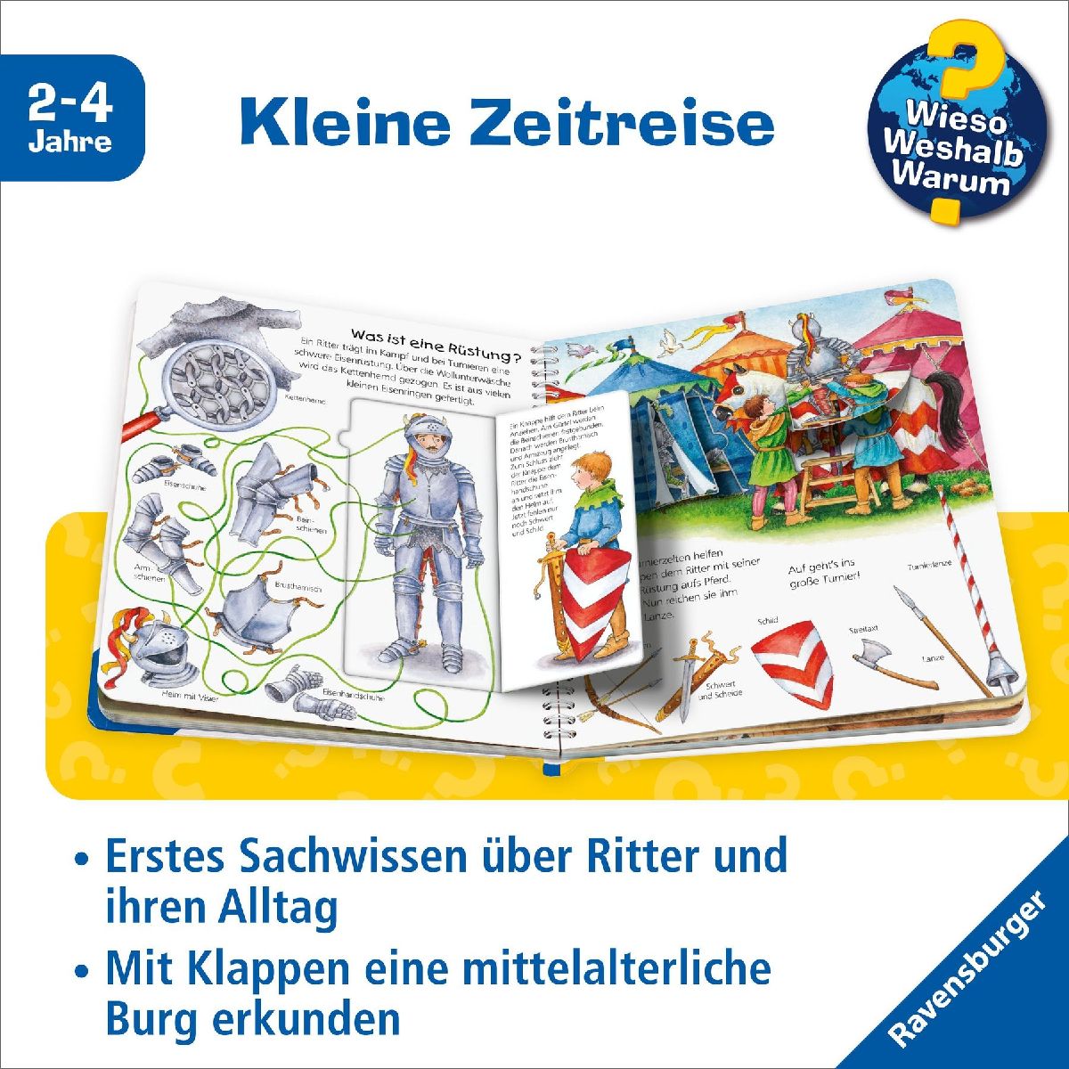 Wieso? Weshalb? Warum? junior, Band 4: Die Ritterburg