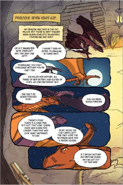 Escaping Peril (Wings of Fire #8)