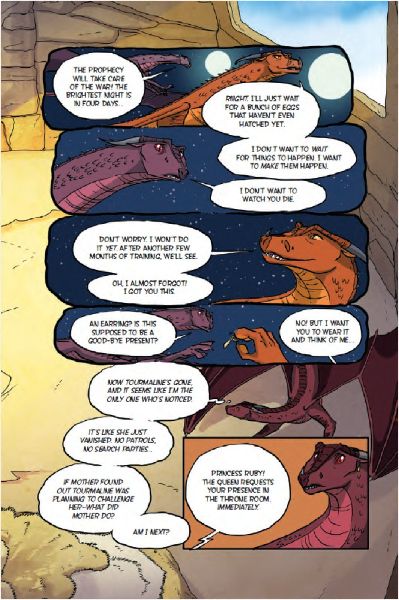 Escaping Peril (Wings of Fire #8)