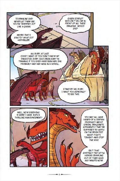 Escaping Peril (Wings of Fire #8)
