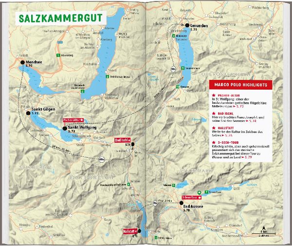 MARCO POLO Reiseführer Salzburg, Salzkammergut, Salzburger Land