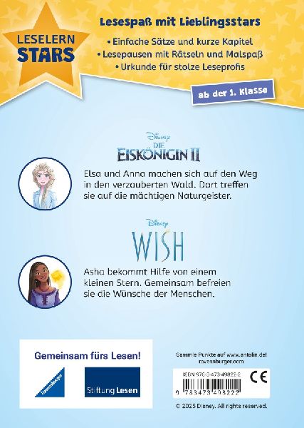 Leselernstars: Disney - Magische Geschichten