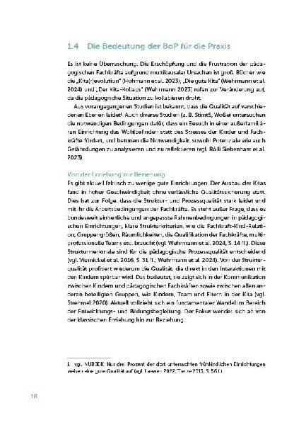 Bedürfnisorientierte Pädagogik (BoP) verstehen, einordnen, anwenden