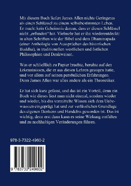 Wie wir denken, so leben wir