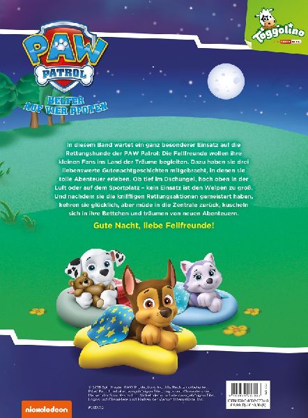 PAW Patrol: Meine schönsten Gutenachtgeschichten